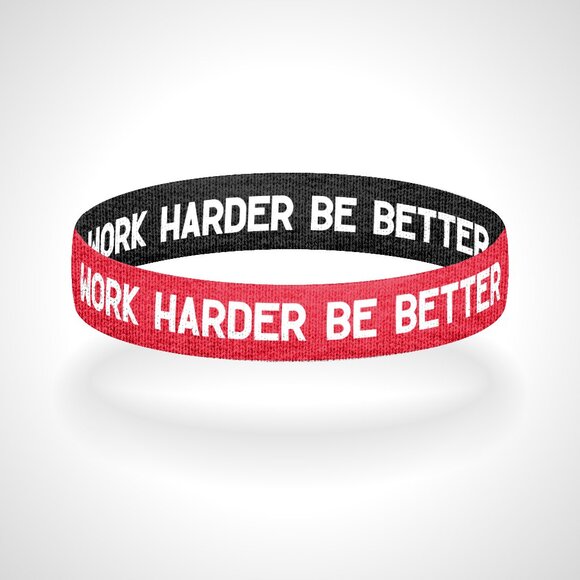 Work Harder Be Better Bracelet Wristband - Charlie Kirk Bracelet Wristband - Picture 1 of 1